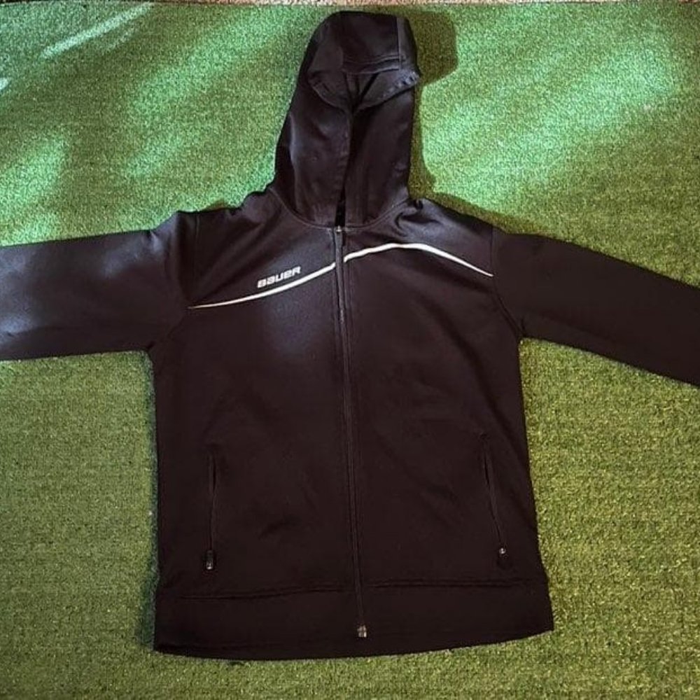 Like New Youth Med Bauer (Hockey) active wear zip up